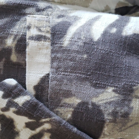 Coldwater Creek Floral Motif Blazer with Cinched Sleeves Size 10 Petite - Picture 5 of 9